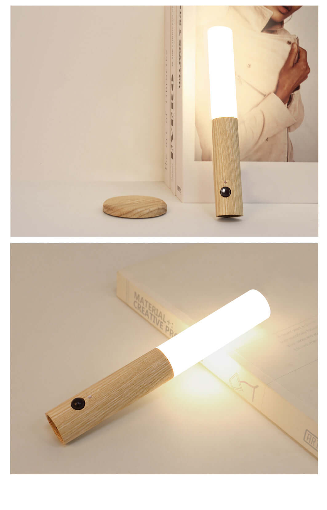  Luz LED Nocturna con Sensor de Movimiento